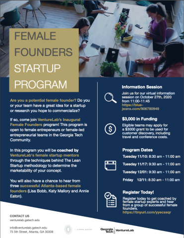 Female Founders Startup Program