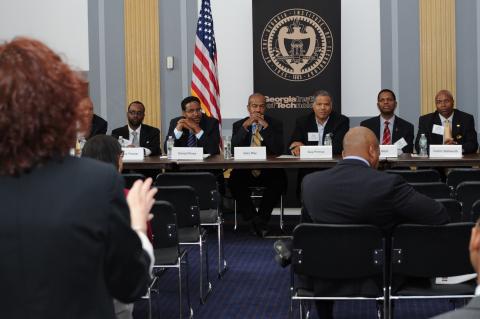 Georgia Tech showcases African-American men in STEM at DC roundtable