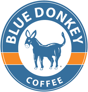 Blue Donkey Coffee Logo