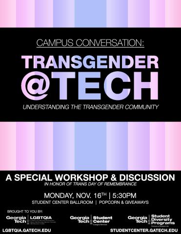 Transgender @ Tech Flyer