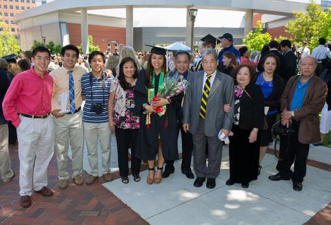 Family at Commencement