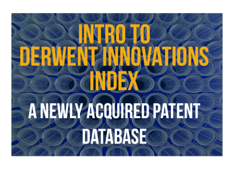 Intro to Derwent Innovations Index