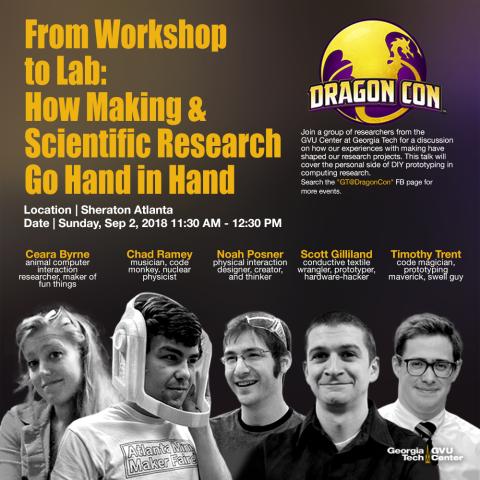 Dragon Con 2018 - GVU Maker Panel