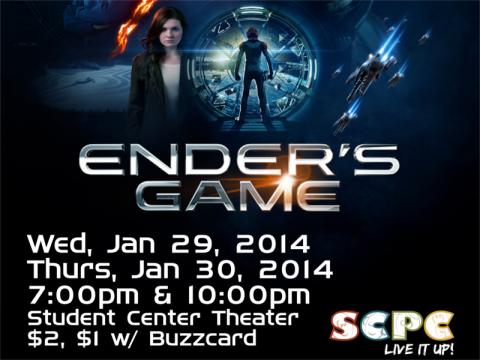 SCPC Movies presents: Ender's Game!