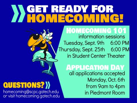 Homecoming presents: Homecoming 2014 Info Session