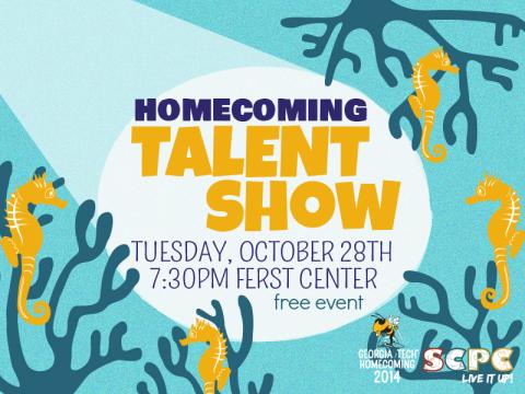 SCPC Homecoming presents: The Homecoming Talent Show!