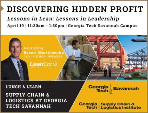 GT Savannah Lunch and Learn, April 19