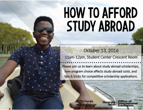 How To Afford Study Abroad October