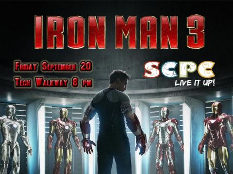 SCPC Movies presents: Iron Man 3!