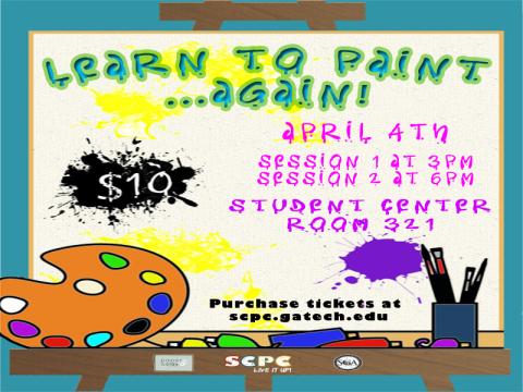 SCPC Options presents: Learn to Paint...AGAIN!
