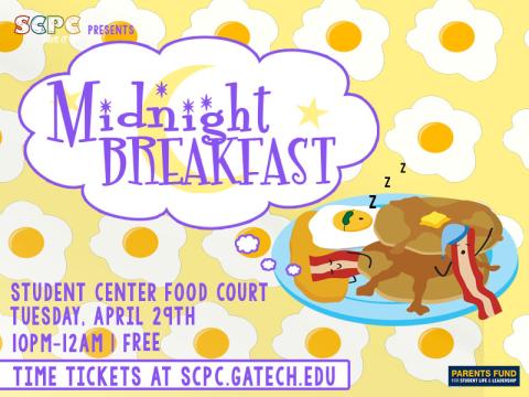 SCPC and the Parents Fund present: Midnight Breakfast!