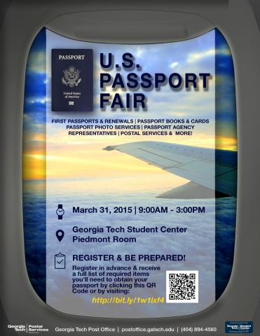 Passport Fair Spring 2015 Flyer