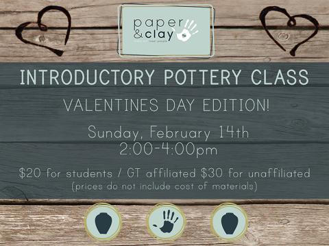 Paper & Clay presents: Beginners Pottery Class