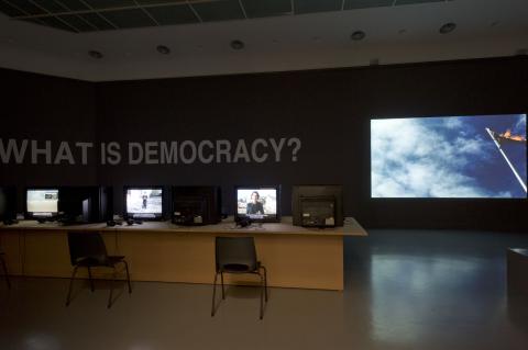 Oliver Ressler - What is Democracy Installation