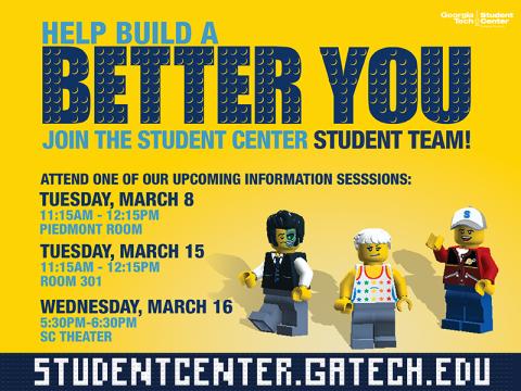Student Center Hiring Information Sessions