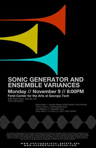Sonic Generator & Ensemble Variances Nov 9th Poster