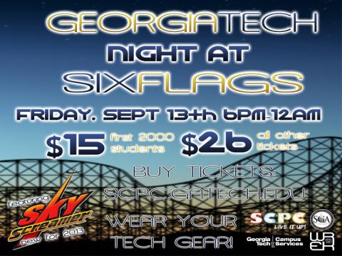 GT Night at Six Flags