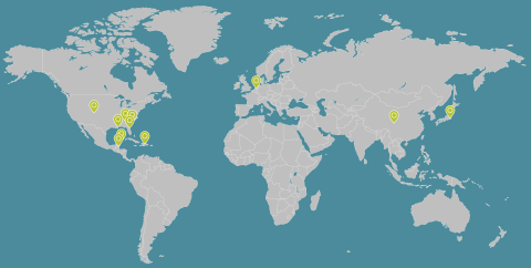 A few places around the world where you'll find Yellow Jackets this week.