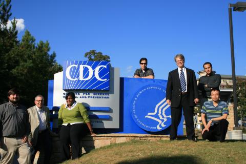 SNSP Fellows, Sy Goodman and Will Foster at CDC