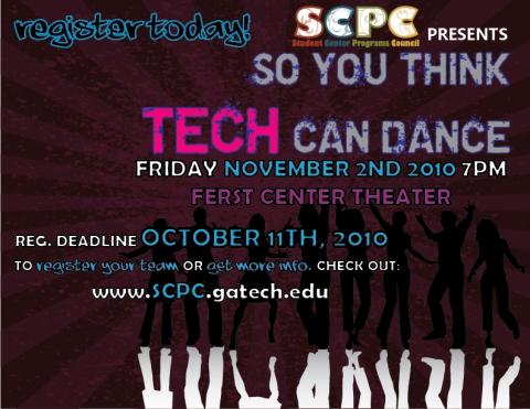 So you think TECH can Dance 2010