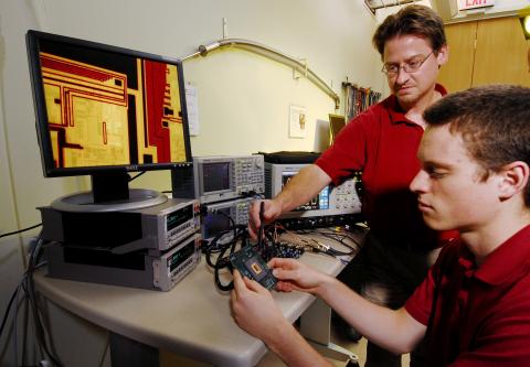 Testing silicon-germanium devices