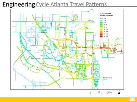 Cycle Atlanta Heat Map