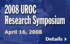 2008 UROC Research Symposium