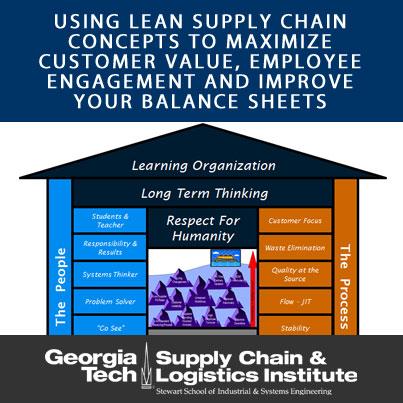 Using Lean Supply Chain Concepts to Maximize Customer Value, Employee Engagement and Improve Your Balance Sheets