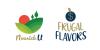 logos for nourishU and Frugal Flavors