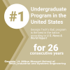 ISyE's undergraduate program ranked #1