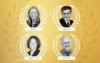 The four Georgia Tech faculty members elected to the National Academy of Engineering in 2020: Marilyn Brown, Thomas Kurfess, Susan Margulies, and Alexander Shapiro.