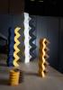 Origami zipper tubes - vertical format