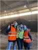 SLS-France students at at the Méthavalor recycling plant 