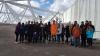 Students visit Delta Works in the Netherlands on a trip with the School of Civil and Environmental Engineering.