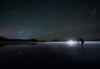 Perseid meteor shower sends streaks across the night sky