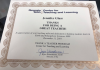 Jennifer Glass Recognition Award