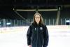Alexandra Mandrycky on the ice