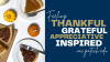 Graphic with picture of pie slices and text reading "Feeling thanksful, grateful, appreciative, inspired" with the iac.gatech.edu web address.