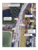 map of ferst drive and 6th street safety improvements