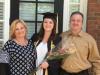 Meghan White School of Chemistry and Biochemistry, with Mom, Mandy White, and Dad, Kevin White