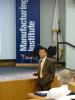 Dr. Ben Wang addresses Manufacturing Industry Partners at First Symposium