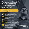 Professional Master's in Manufacturing Leadership