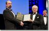 King Gustaf awarding the 2012 Wallenberg Prize to Mika Severi Viljanmaa