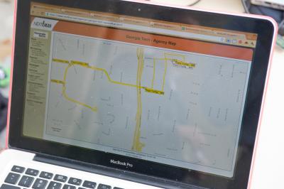 Bus bunching demo - 2