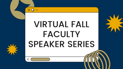 HSOC Virtual Fall Faculty Speaker Series