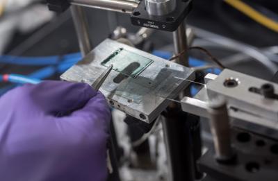 Water-based electrochromic film blade coating