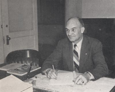 In 1946, Colonel Frank Groseclose became the first director of the department of industrial engineering at Georgia Tech.