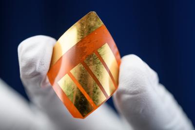 Flexible perovskite-based solar cells