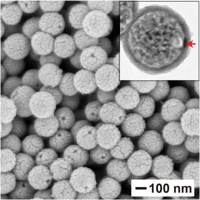 Silica nanocapsules