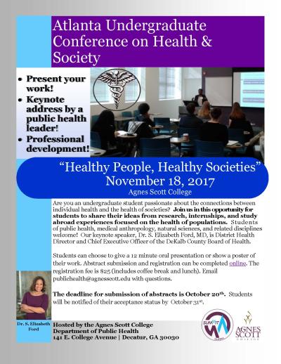 2018 Atlanta Undergraduate Conference on Health and Society